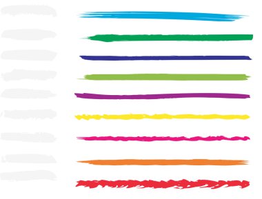 yaratıcı fırça darbeleri