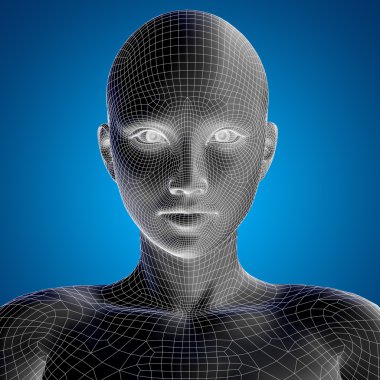 Tel kafes genç insan