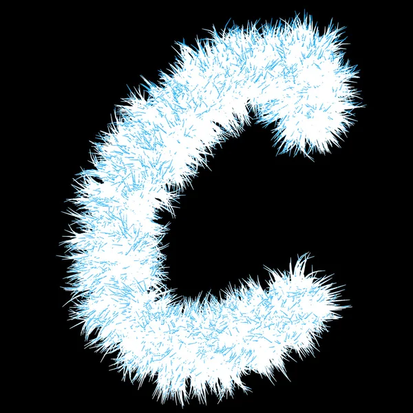 Frozen grass  font part — 图库照片