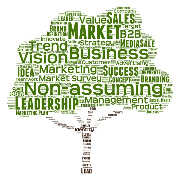 Business word cloud — Stockfoto