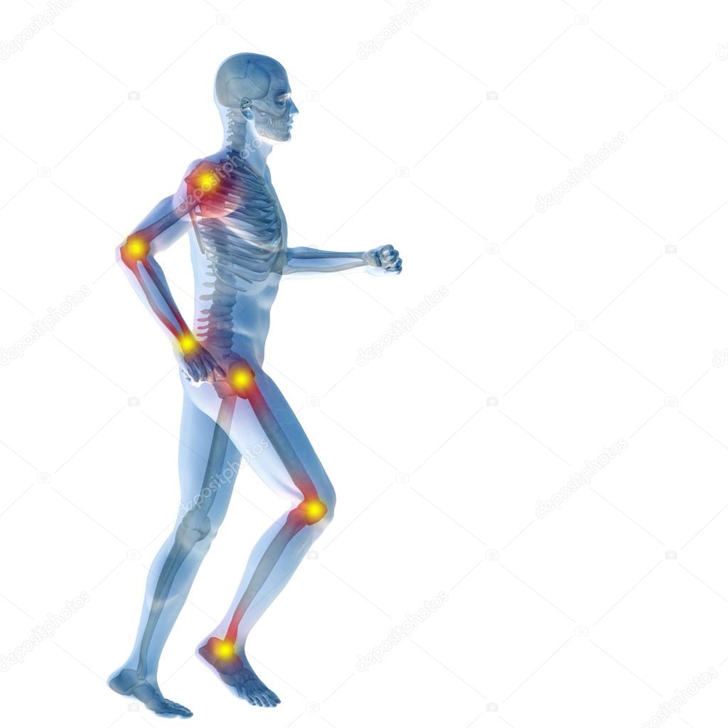 Joint or articular pain, ache — Stock Photo © design36 96284396