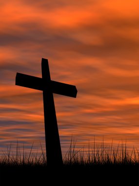 kavramsal siyah çapraz