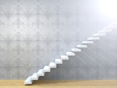 Beton merdiven veya adımları