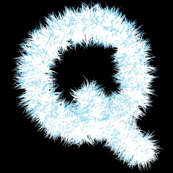 Frozen grass  font part — 图库照片