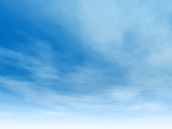 高分辨率美丽自然蓝天与白云天堂 cloudscape 背景 — 图库照片