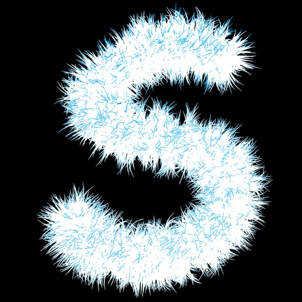 Frozen grass  font part — Stockfoto