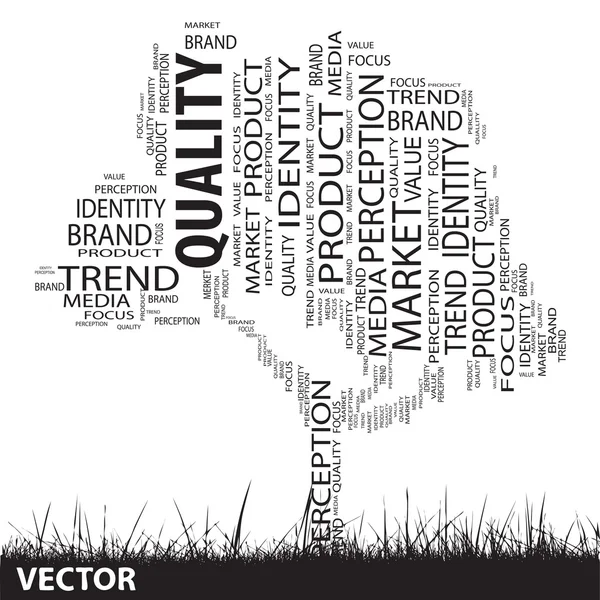 Media word cloud — Stock Vector