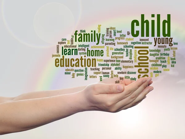 Onderwijs word cloud — Stockfoto