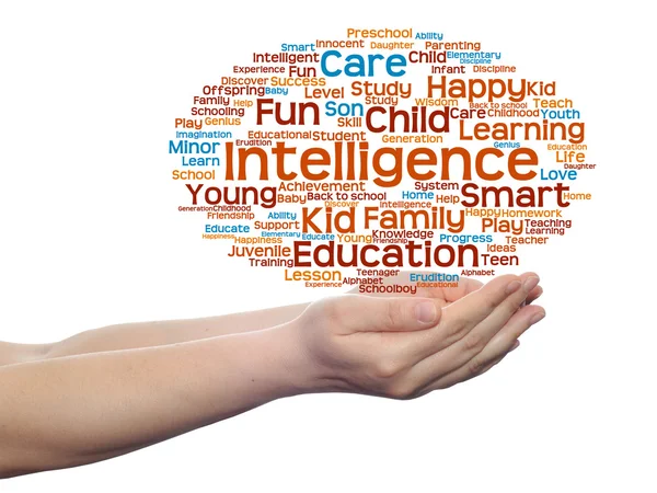 Educación Word Cloud —  Fotos de Stock