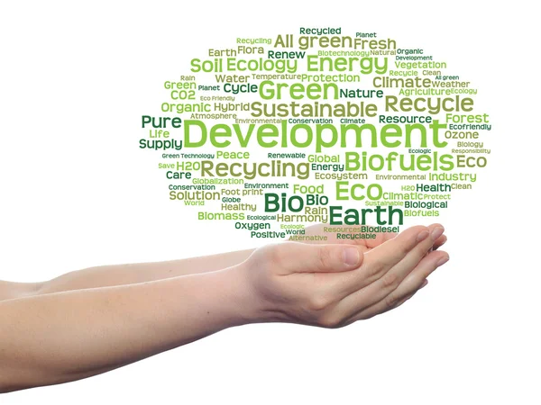 Ecology  word cloud — Stock Photo, Image