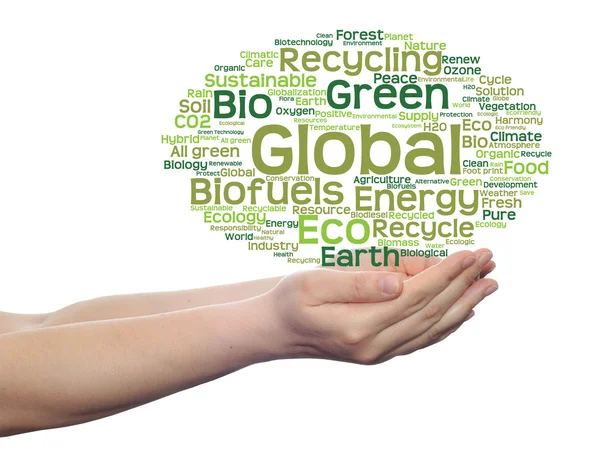 Ecology  word cloud — Stock Photo, Image