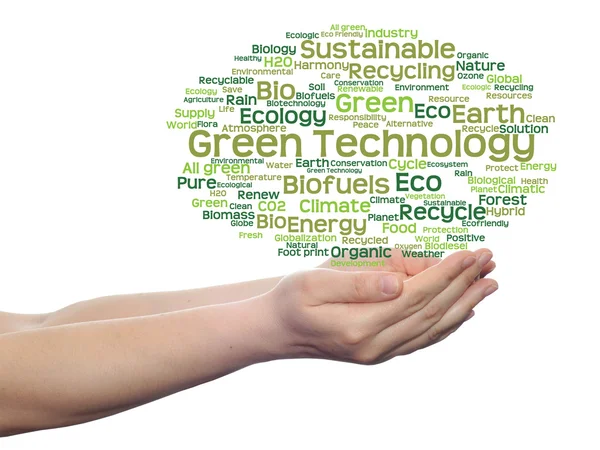 Ecology  word cloud — Stock Photo, Image