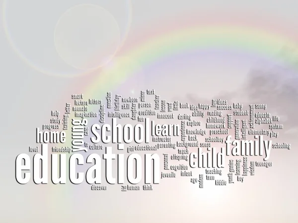 Education word cloud — Stock Photo, Image