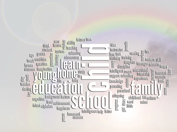 Education word cloud — Stock Photo, Image