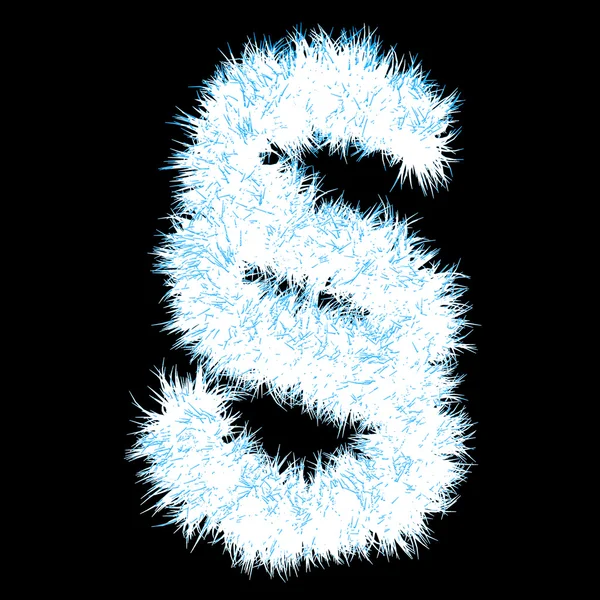 Frozen grass font part — Stock Fotó