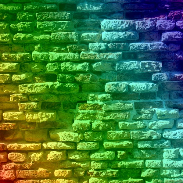 지저분한 벽돌 벽 텍스처 — 스톡 사진