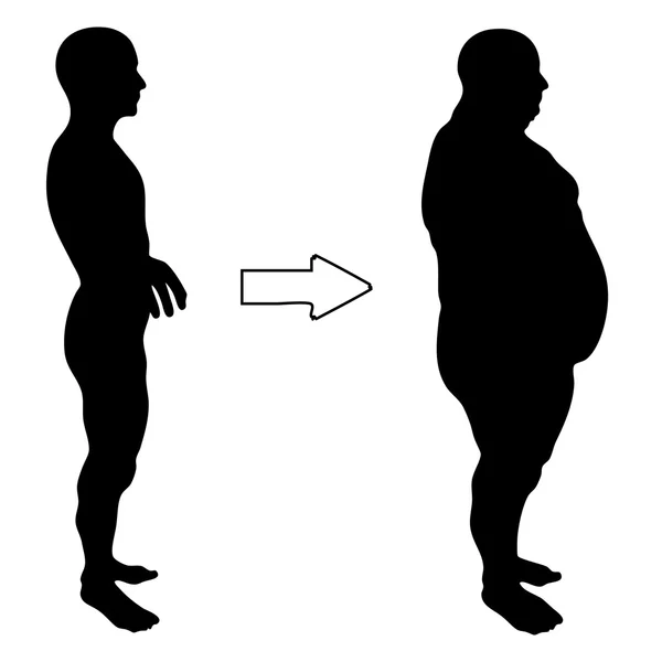 Slim fit dieet met gespierde jonge mannen — Stockfoto