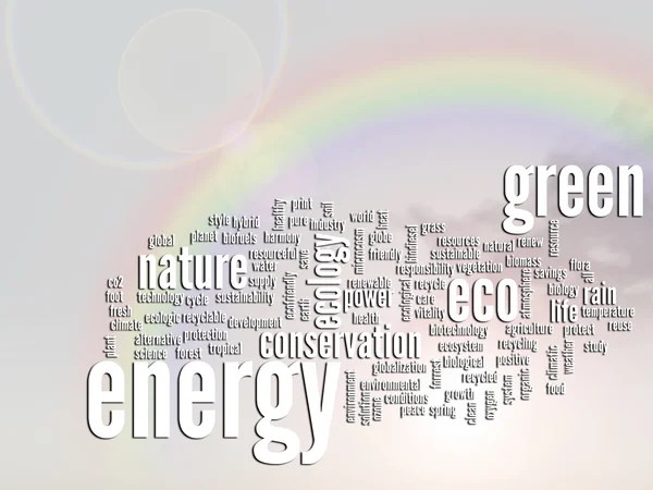 Ecology  word cloud — Stock Photo, Image