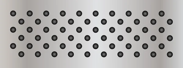 概念の灰色の穿孔パターン — ストック写真