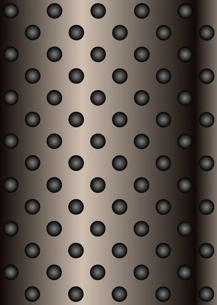概念的灰色穿孔的模式 — 图库照片