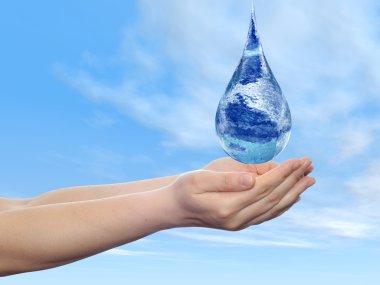 ellerine düşen su o