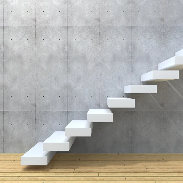 Beton lépcső vagy egyéb lépések — Stock Fotó
