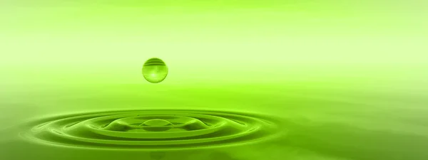 liquid drop falling in water