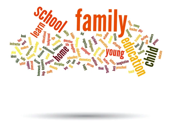 Onderwijs word cloud — Stockfoto