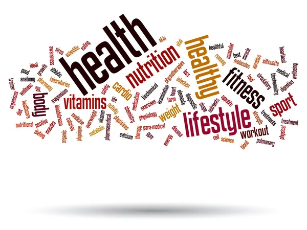 Health  word cloud — Stock Photo, Image