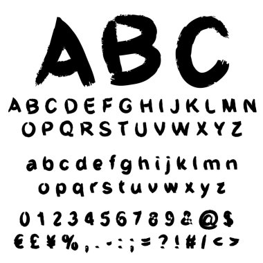 Kavram veya kavramsal kümesi veya el yazısıyla siyah topluluğu, kroki veya karalama boya yazı tipi beyaz arka plan üzerinde izole