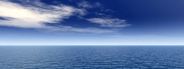 Концептуальное море или океан спокойная вода — стоковое фото