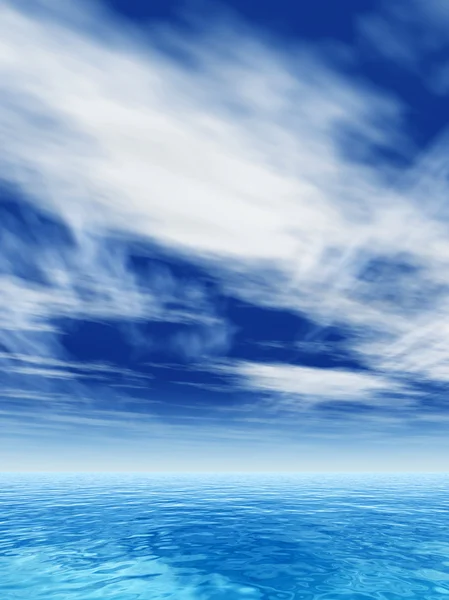 Fogalmi tenger, vagy óceán — Stock Fotó