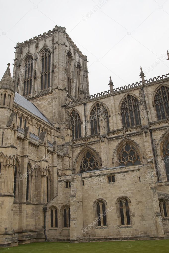 York Minster cathedral of York - stockphoto