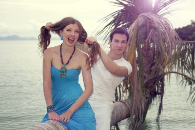 Balayı. Yeni evliler tropik adada, Tayland