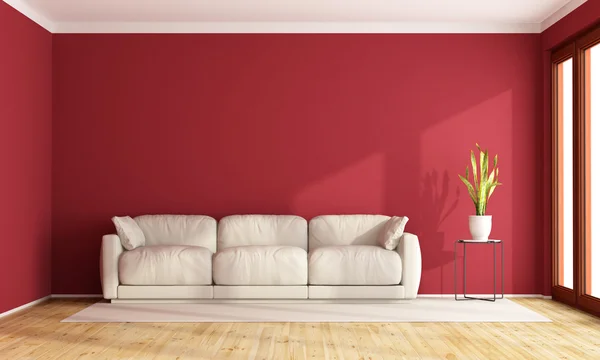 Kırmızı salon — Stok fotoğraf