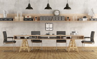 Mimarlık veya mühendislik toplantı odası