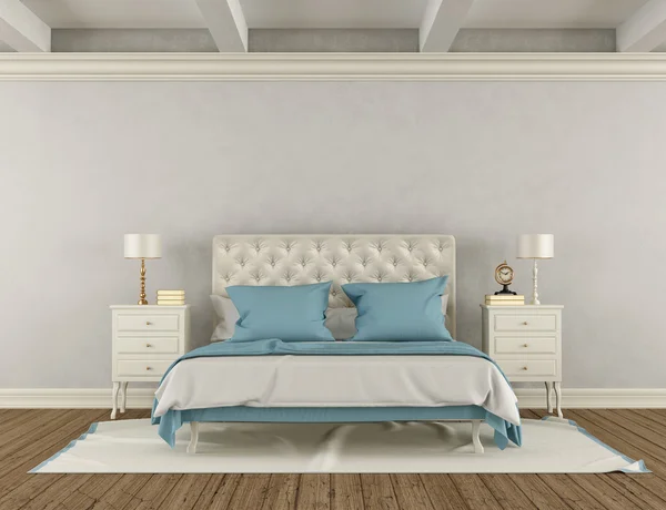 クラシックなスタイルのベッドルーム — ストック写真