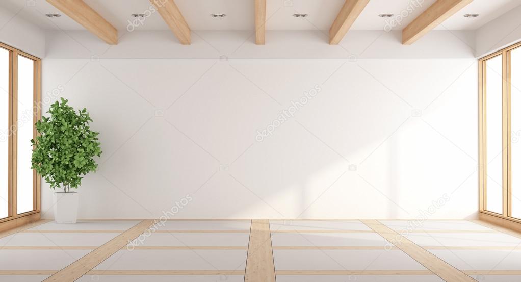 Sala de estar branca vazia — Fotografias de Stock © archideaphoto