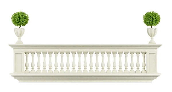 Klassieke balkon balustrade — Stockfoto