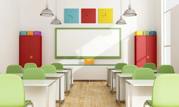 Salle de classe colorée — Photo