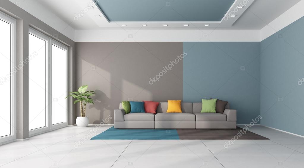 Salotto contemporaneo — foto stock © archideaphoto #71948821 Salotto contemporaneo