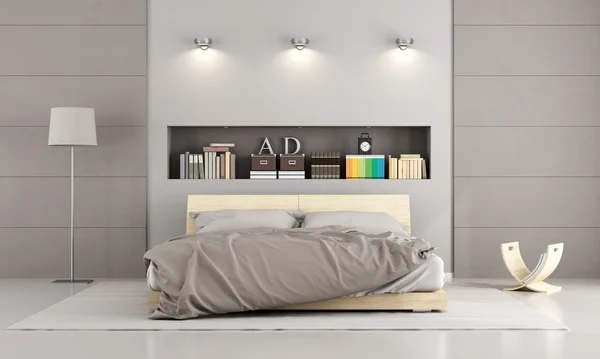 Modernes Schlafzimmer — Stockfoto