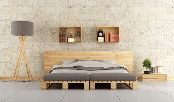 Featured image of post Black Pallet Bed With Lights / Home of the original pallet bed.