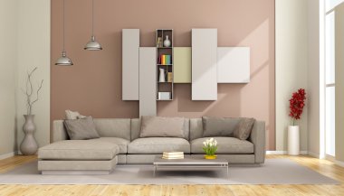 modern oturma odası