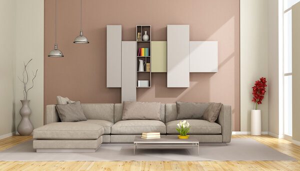 современная гостиная