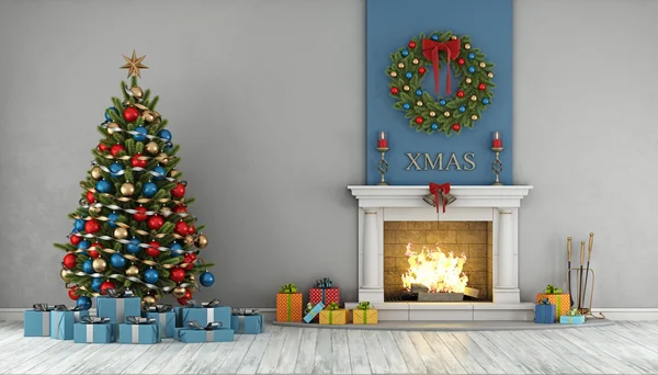 Kerstmis interieur — Stockfoto