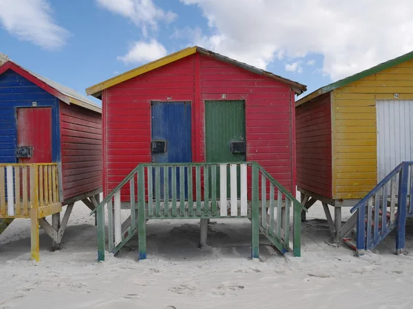 Colorful Bathhouse — Stock Photo, Image