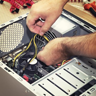 bir pc montajı