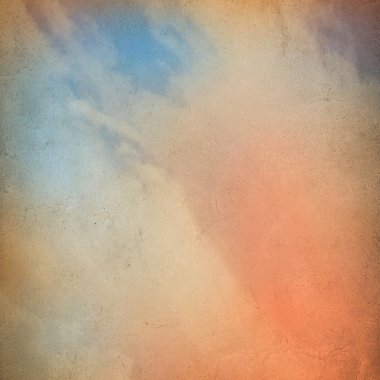 Arka planda eski kağıt dokusu çok renkli