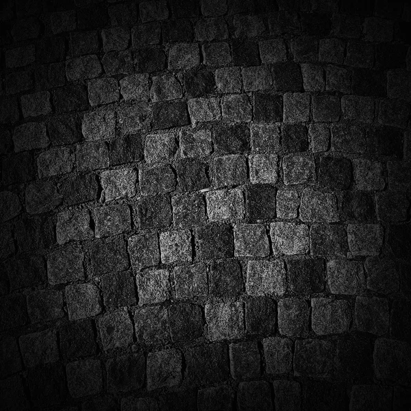 Grunge old stone cobbles as a background — Stock Photo, Image